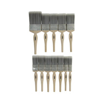 Coral Painters Dozen Paint Brush Set 2 X 1 Inch 5 X 1.5 Inch 4 X 2 Inch & 3 Inch - 12 Piece