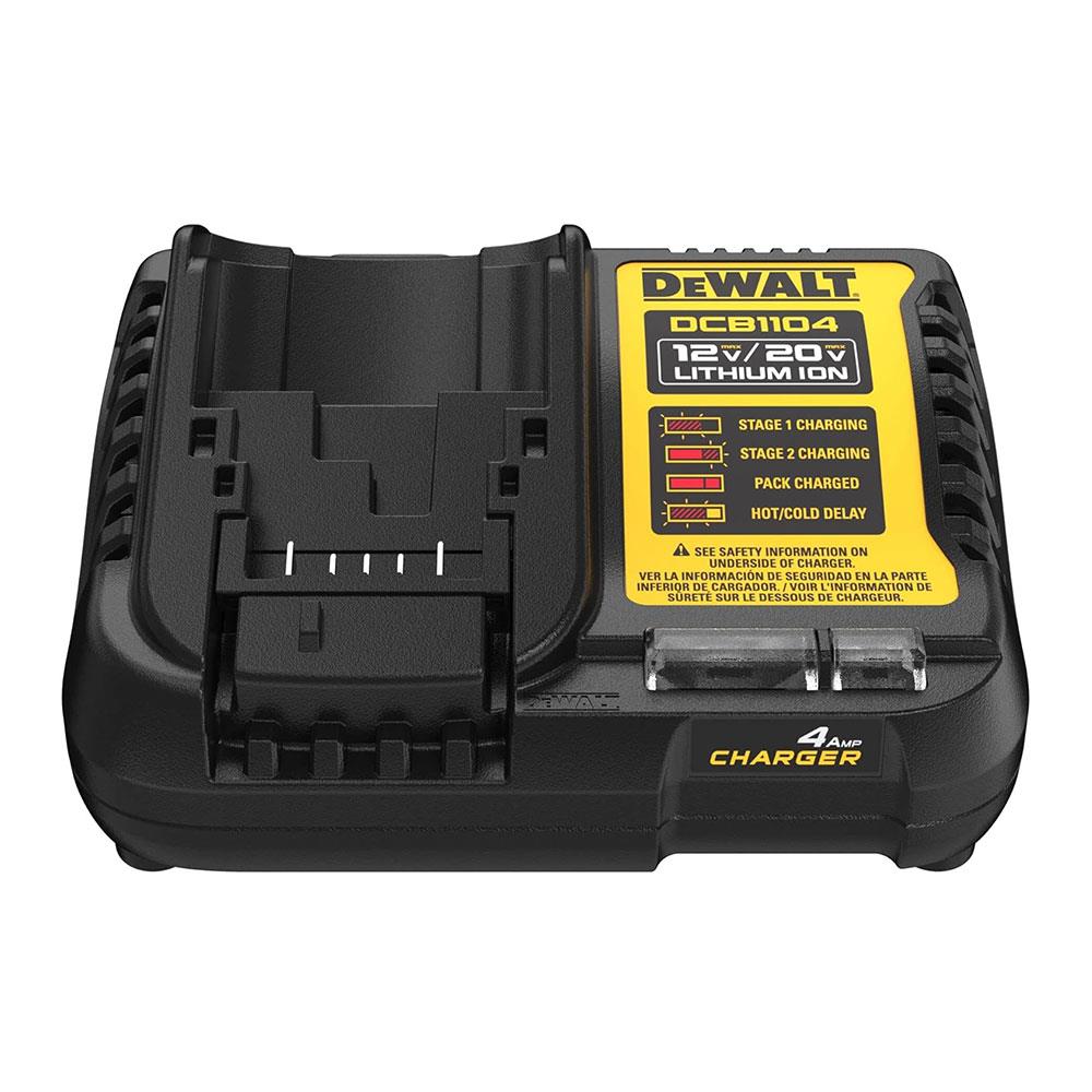Dewalt 12V MAX/20V MAX Lithium Ion Battery Charger 4 Amp - Yellow/Black Main image