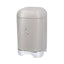 KitchenCraft Lovello Textured Sugar Caddy Geo Metal 11.5 x 11.5 x 19.5cm - Latte Cream