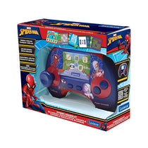 Lexibook Spider-Man Educational Handheld Bilingual Console With LCD Screen 100 Activities - Blue/Red