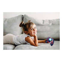 Lexibook Spider-Man Educational Handheld Bilingual Console With LCD Screen 100 Activities - Blue/Red