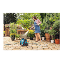 Gardena Classic Hose 13mm (1/2 Inch) 30m 22 Bar Burst Pressure - Tuquoise/Grey