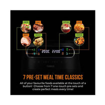 Tower Vortx Vizion Air Fryer With Colour Digital Display 7 One-Touch Cooking Functions 1750W 6 Litre - Black