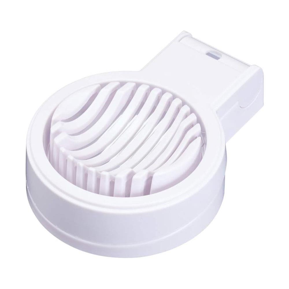 KitchenCraft Heavy Duty Plastic Boiled Egg Slicer - White