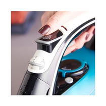 Russell Hobbs Supreme Steam Ultra Traditional Iron Ceramic Soleplate 2600 W 300ml Water Tank - Black/Green/White