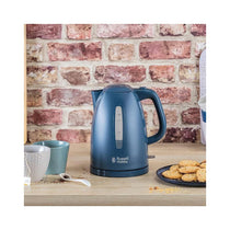 Russell Hobbs Textures Electric Kettle With Rapid Boil 3000 W 1.7 Litre - Grey