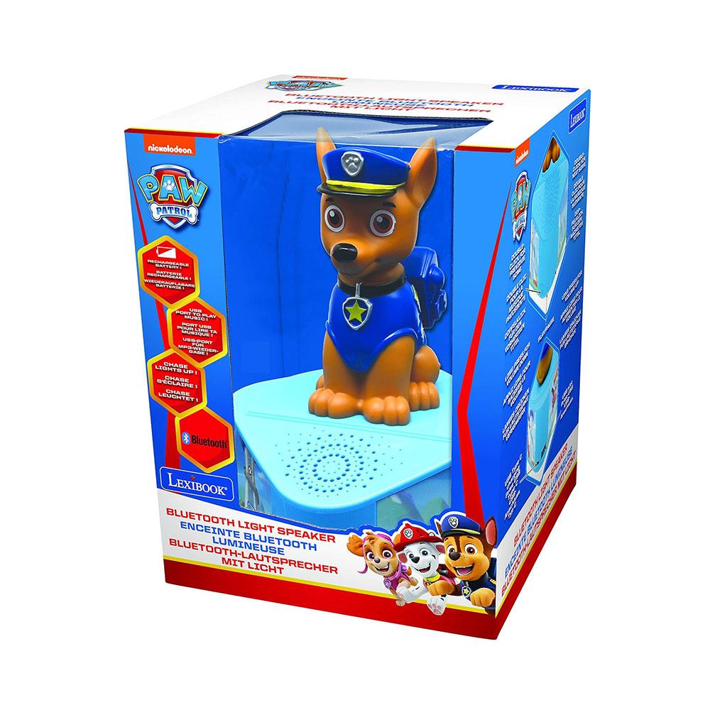 Lexibook Bluetooth Speaker With Paw Patrol Chase Luminous Figurine - Multicolour