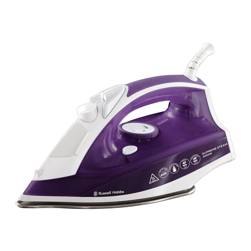 Russell Hobbs Supremesteam Traditional Iron Stainless Steel 2400 W 0.3 Litre - Purple/White Main image
