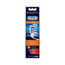 Oral-B Trizone Toothbrush Heads Replacement Refills 2 Pack - White And Blue