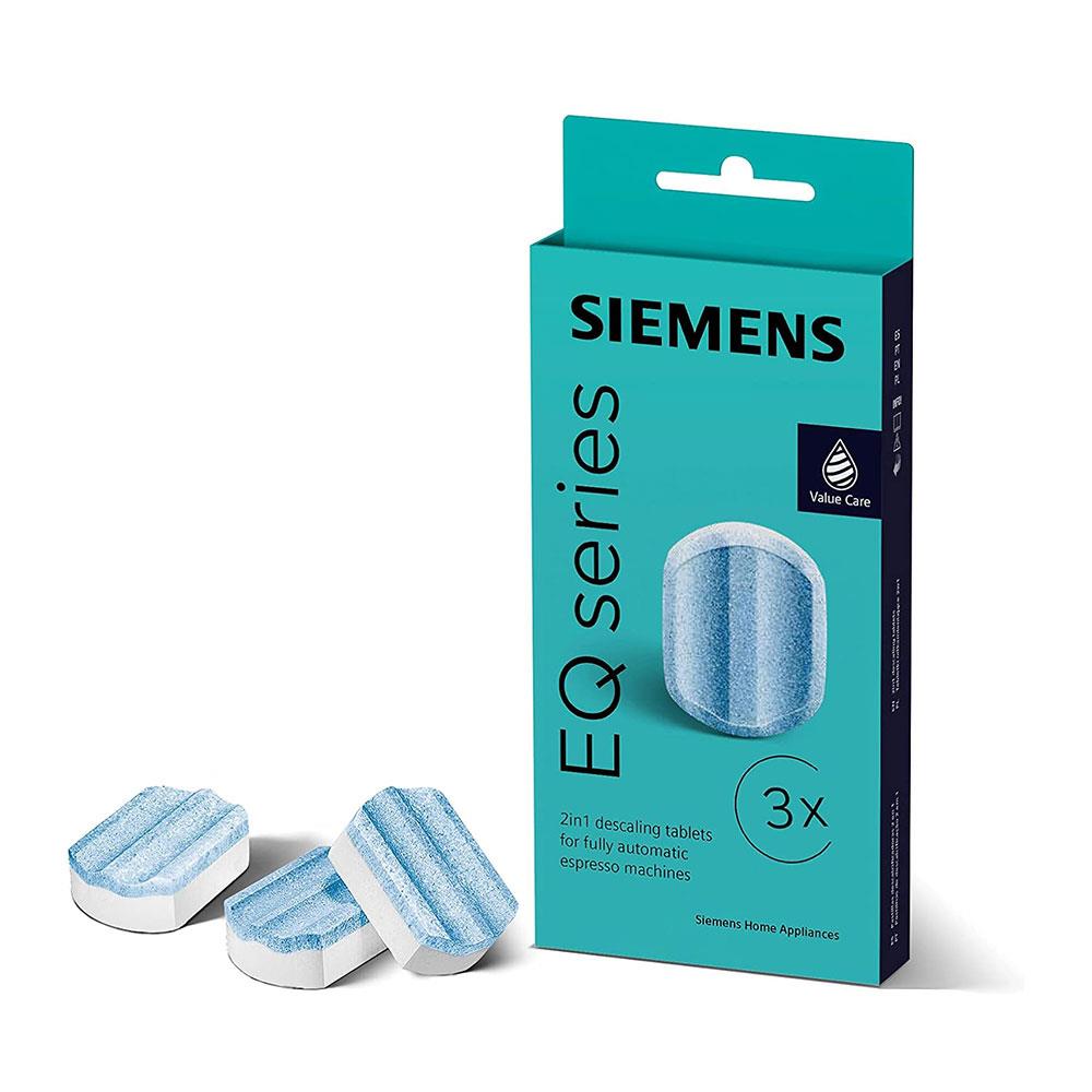 Siemens Descaling Tablets EQ Series Bean To Cup Coffee Machines Plastic - White Main image