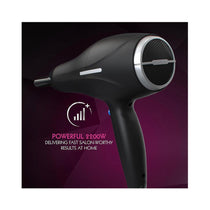 Wahl Ionic Smooth Hair Dryer 2200 W 3 Heat And 2 Speed Settings - Black