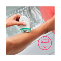 Philips Satinelle Essential Corded Compact Epilator Hair Removal - White & Green