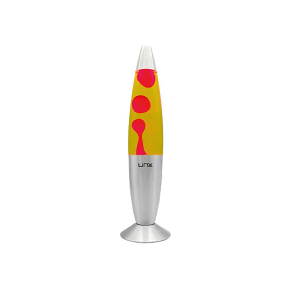Linx 16 Inch Motion Lava Lamp - Yellow Red