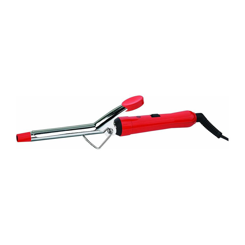 Omega Slimline Hair Curling Tong 13mm Slim Barrel - Black