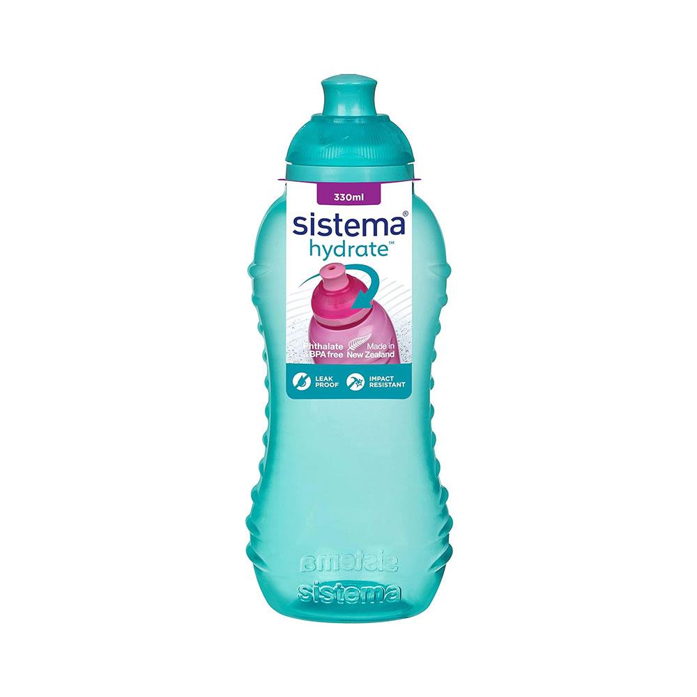 Sistema Twist n Sip Squeeze Bottle 330ml - Assorted Colours Secondary image