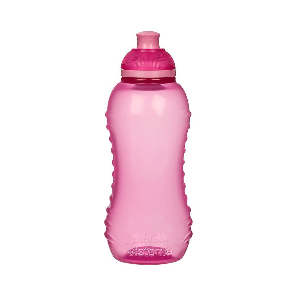 Sistema Twist n Sip Squeeze Bottle 330ml - Assorted Colours