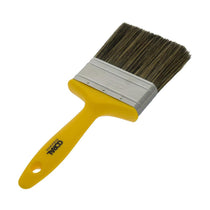 Coral Endurance Masonry Paint Brush With Synthetic Bristle Paintbrush Head 4 Inch - Yellow