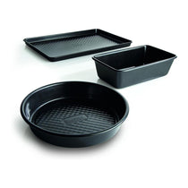 Prestige Inspire Steel 27x20 cm Baking Tray - Black