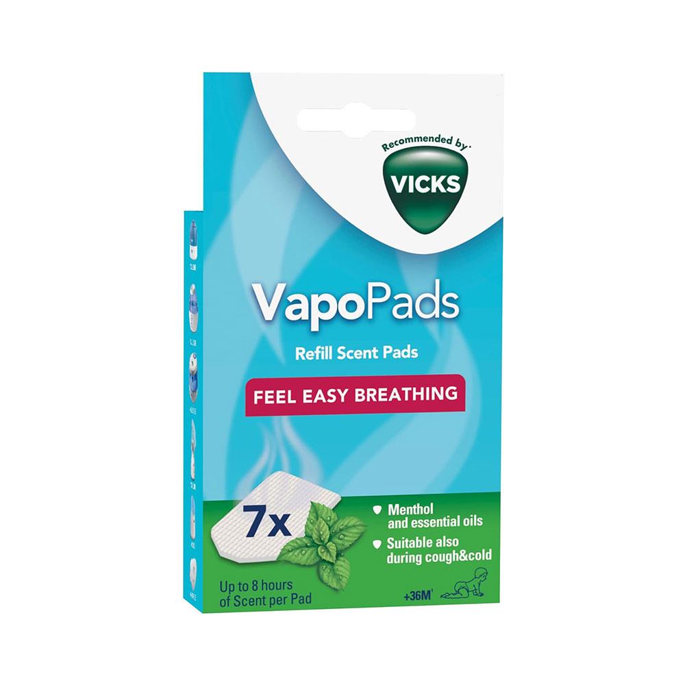 Vicks Comforting Soothing Menthol VapoPads pack of 7 Main image