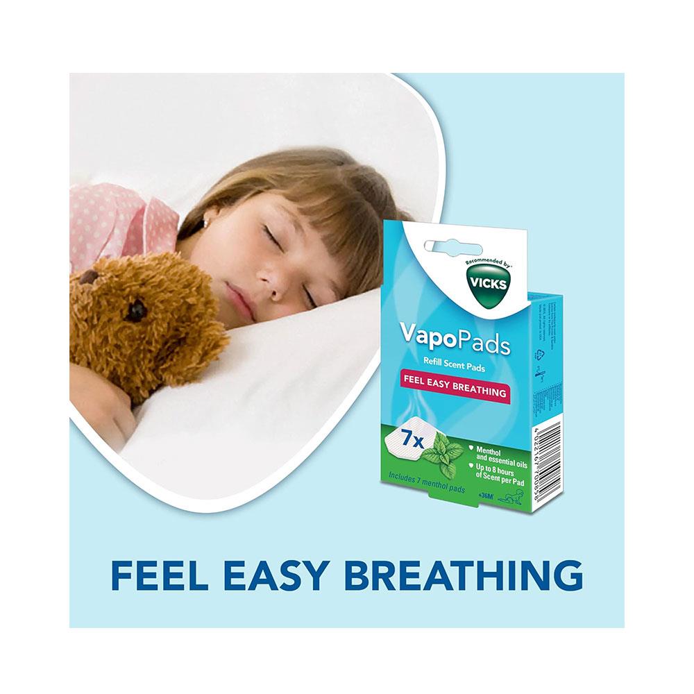 Vicks Comforting Soothing Menthol VapoPads pack of 7