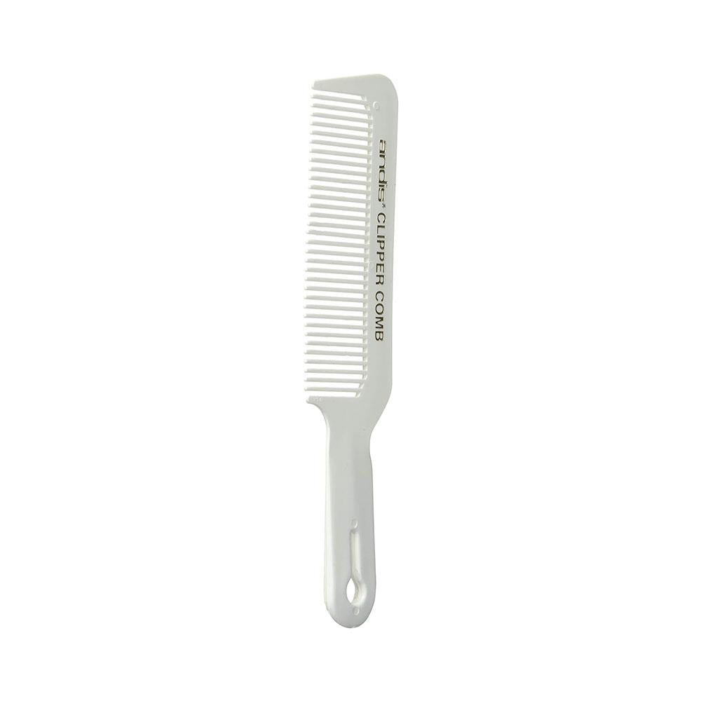 Andis Professional Barber Clipper Flat-Top Comb - White Secondary image