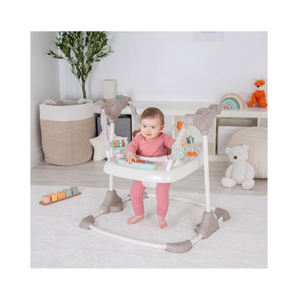 Red Kite Baby Go Round Jumparound Deluxe Baby Jumper Woodland Walks - Cream