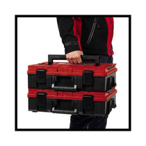 Einhell E-Case S-F System Carrying Storage Case Power Tool Box - Red/Black