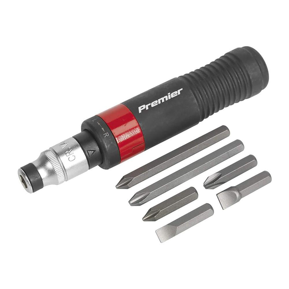 Sealey Heavy-Duty Impact Screwdriver Driver Set - 8 Piece