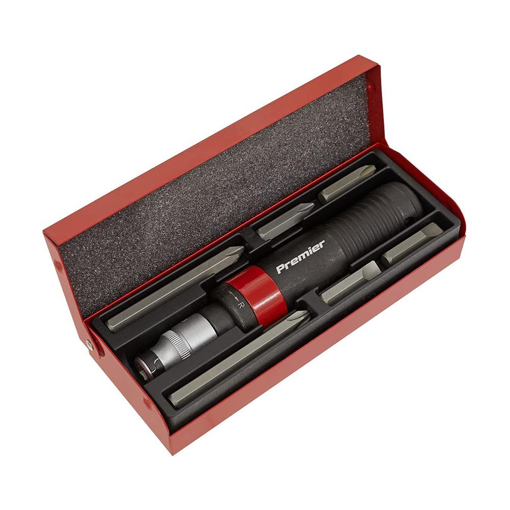 Sealey Heavy-Duty Impact Screwdriver Driver Set - 8 Piece Secondary image