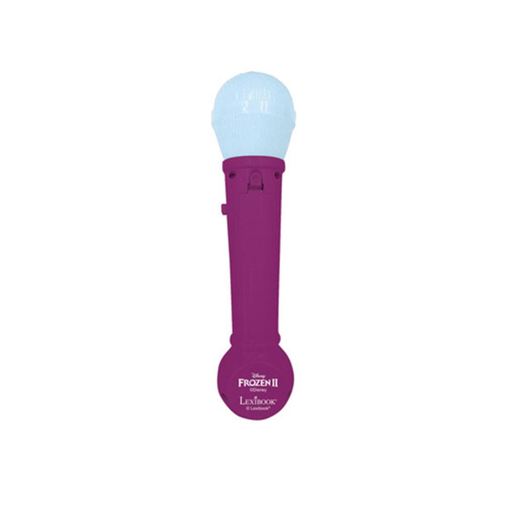 Lexibook Disney Frozen Lighting Microphone With Melodies & Sound Effects - Purple/Blue Secondary image