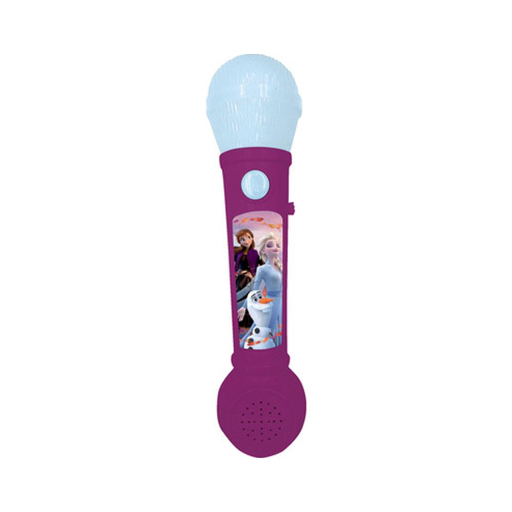 Lexibook Disney Frozen Lighting Microphone With Melodies & Sound Effects - Purple/Blue