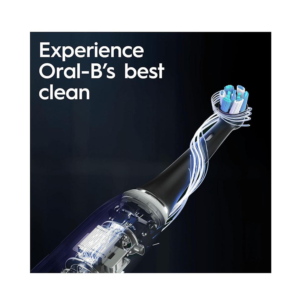 Oral-B iO10 Electric Toothbrush With Charging Travel Case - Stardust White Secondary image