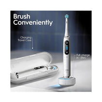 Oral-B iO10 Electric Toothbrush With Charging Travel Case - Stardust White