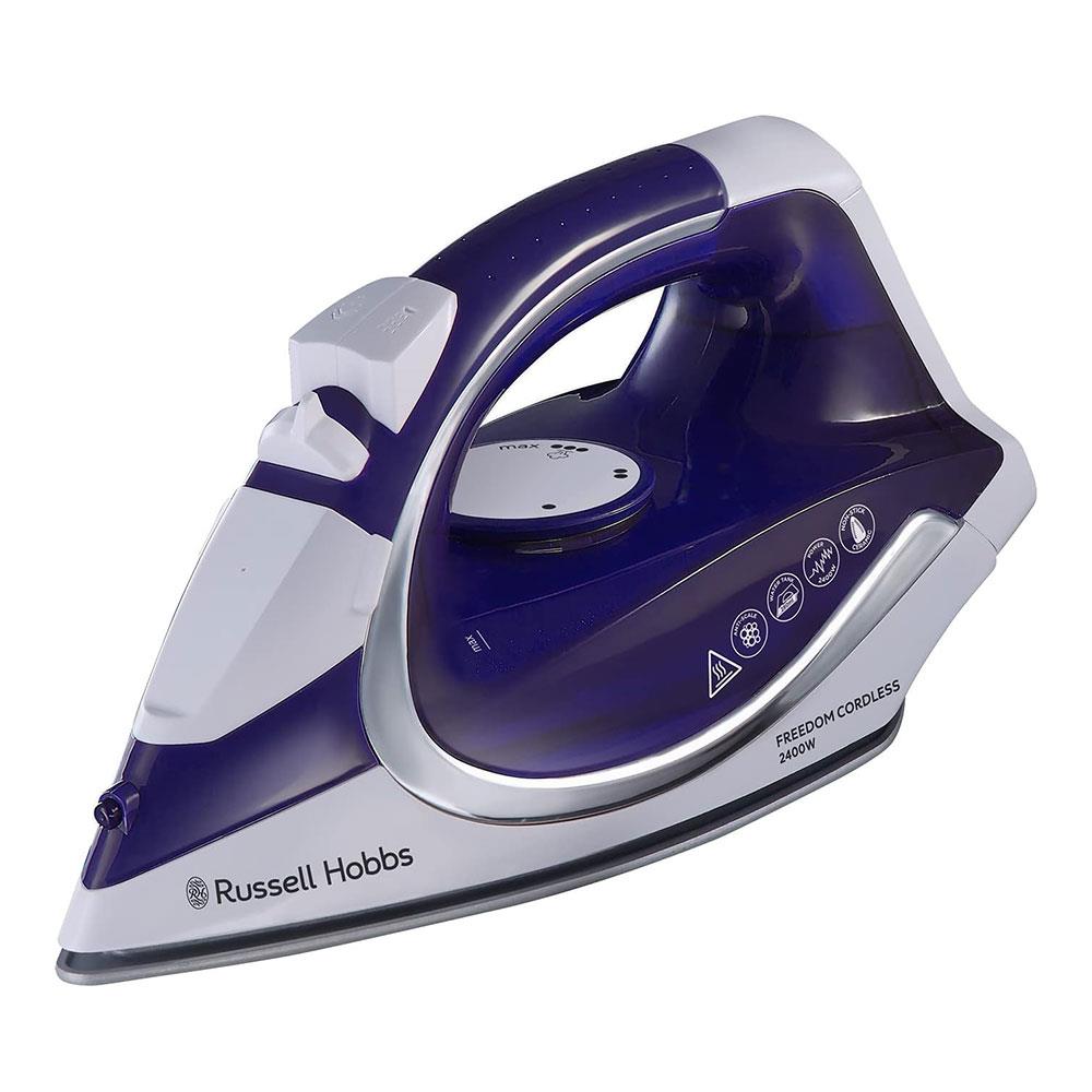 Russell Hobbs Freedom Cordless Iron 2400W - Purple/White