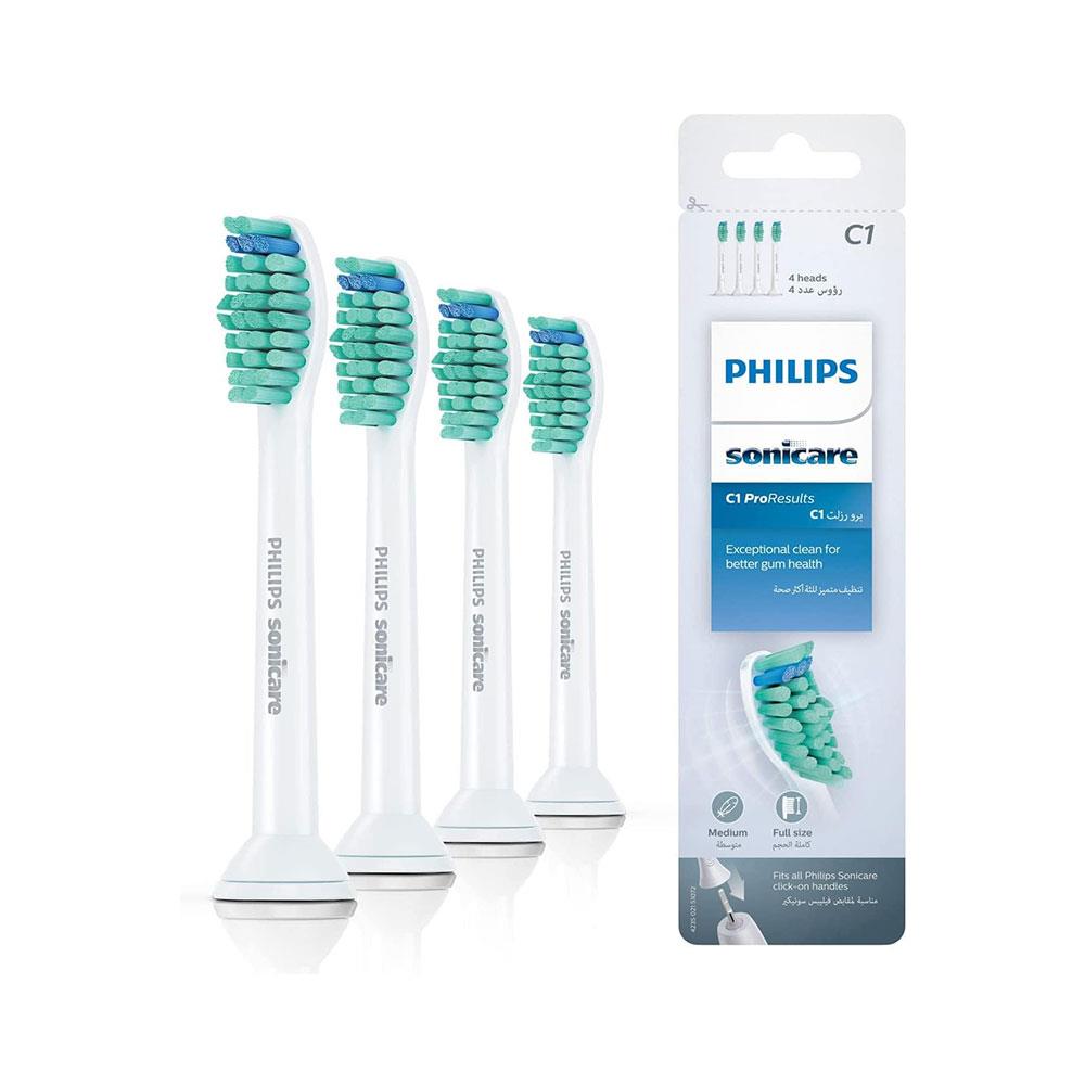 Philips Sonicare Pro Results Standard Sonic Toothbrush Heads 4 Pack - White