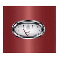 Russell Hobbs Retro 4 Slice Toaster Stainless Steel 2400W - Red