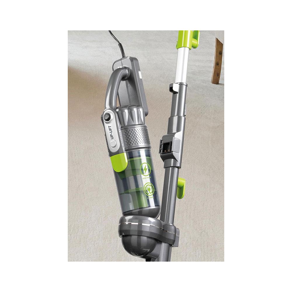 Daewoo 2-In-1 Tornado Up-Lift Upright Vacuum Cleaner 600W 0.5 Litres  Dust Tank - Grey
