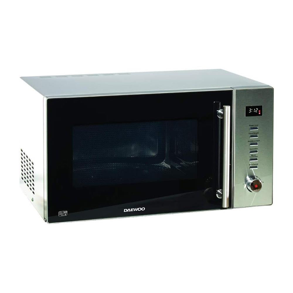 Daewoo Digital Microwave With 1250W Grill & 2200W Convection Oven Stainless Steel 900W 30 Litres - Black/Silver Secondary image