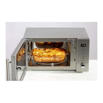 Daewoo Digital Microwave With 1250W Grill & 2200W Convection Oven Stainless Steel 900W 30 Litres - Black/Silver