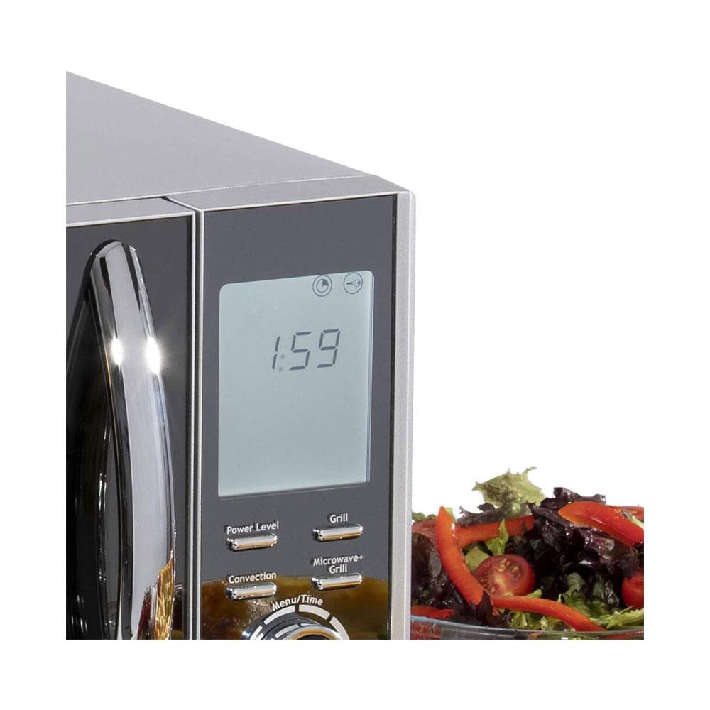 Daewoo Digital Microwave With 1950W Grill & 1950W Convection Oven 900W 25 Litres - Silver