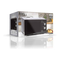 Daewoo Solo Microwave With Auto Defrost Function & 5 Power Settings 800W 23 Litres - Black