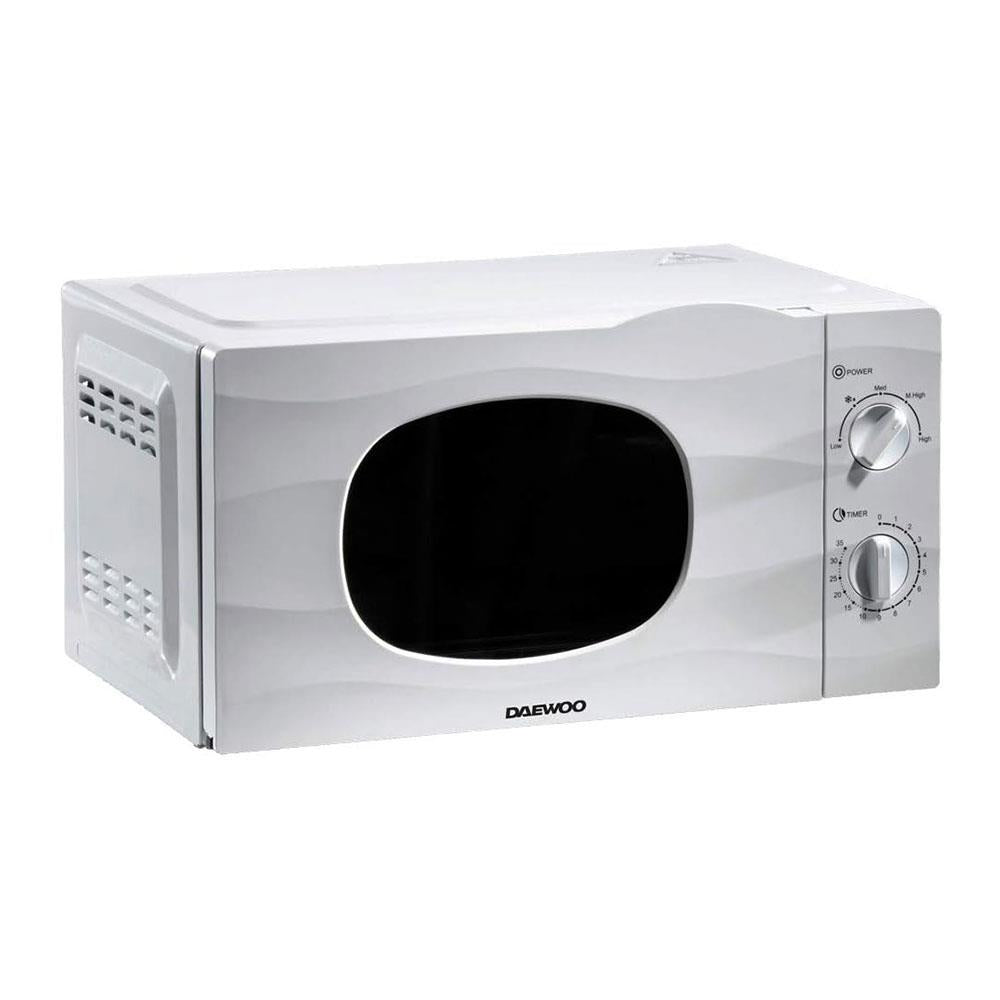 Daewoo Solo Microwave With Auto Defrost Function & 5 Power Settings 700W 20 Litres - White Secondary image