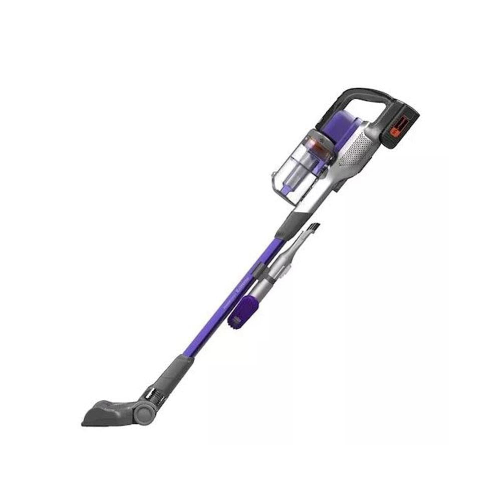 Black & Decker POWERSERIES Extreme 36V 4-In-1 Cordless Pet Vacuum Cleaner - Purple & Grey