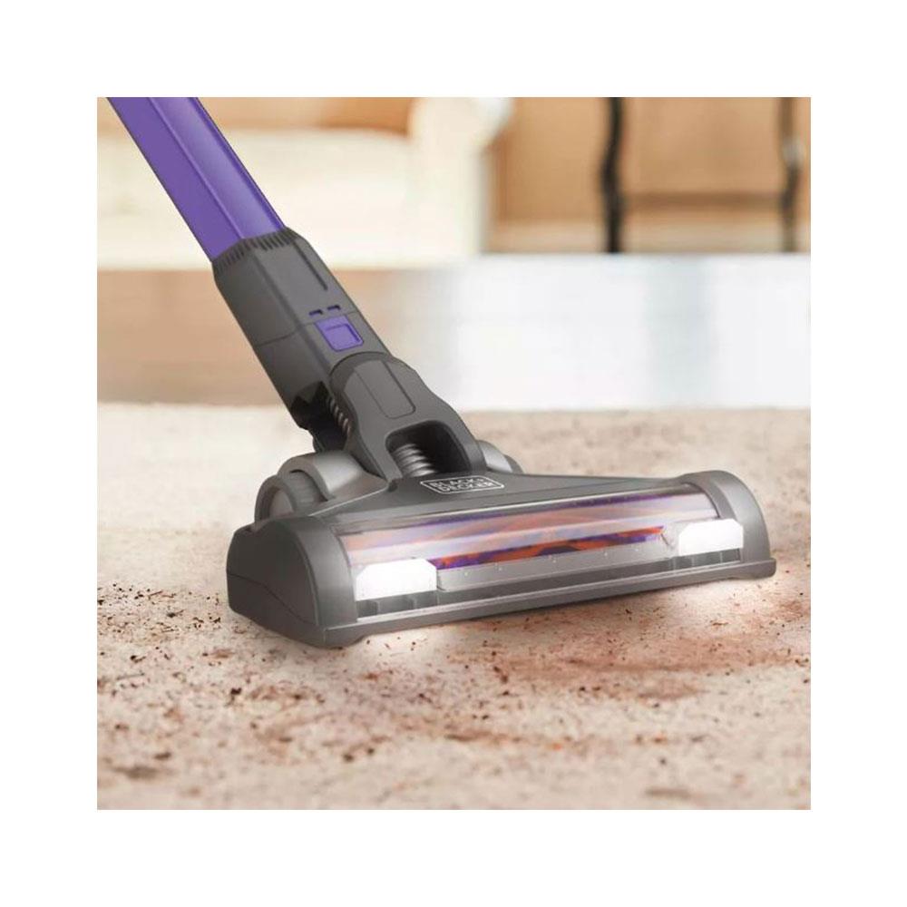Black & Decker POWERSERIES Extreme 36V 4-In-1 Cordless Pet Vacuum Cleaner - Purple & Grey