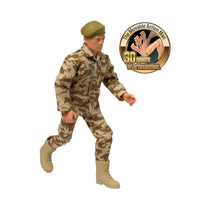 Peterkin Action Man Action Soldier 30 Points of Articulation 4th Gen Special Edition 12 Inch Figure - Multicolour