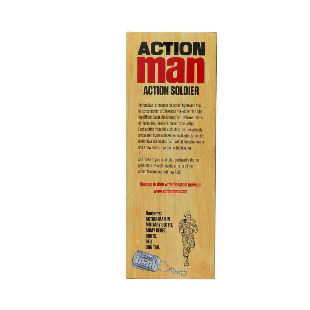 Peterkin Action Man Action Soldier 30 Points of Articulation 4th Gen Special Edition 12 Inch Figure - Multicolour