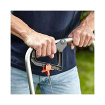 Gardena Spreader L For Delivering Fertiliser Seeds & Salt With Locking Slide 12.5 Litre Capacity - Blue