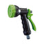 Draper 7 Pattern Soft Grip Hose Pipe Spray Gun - Green