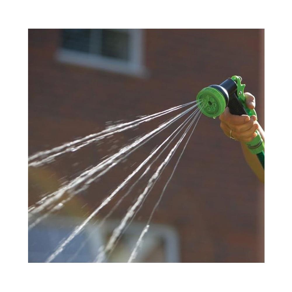 Draper 7 Pattern Soft Grip Hose Pipe Spray Gun - Green Secondary image