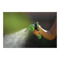 Draper 7 Pattern Soft Grip Hose Pipe Spray Gun - Green